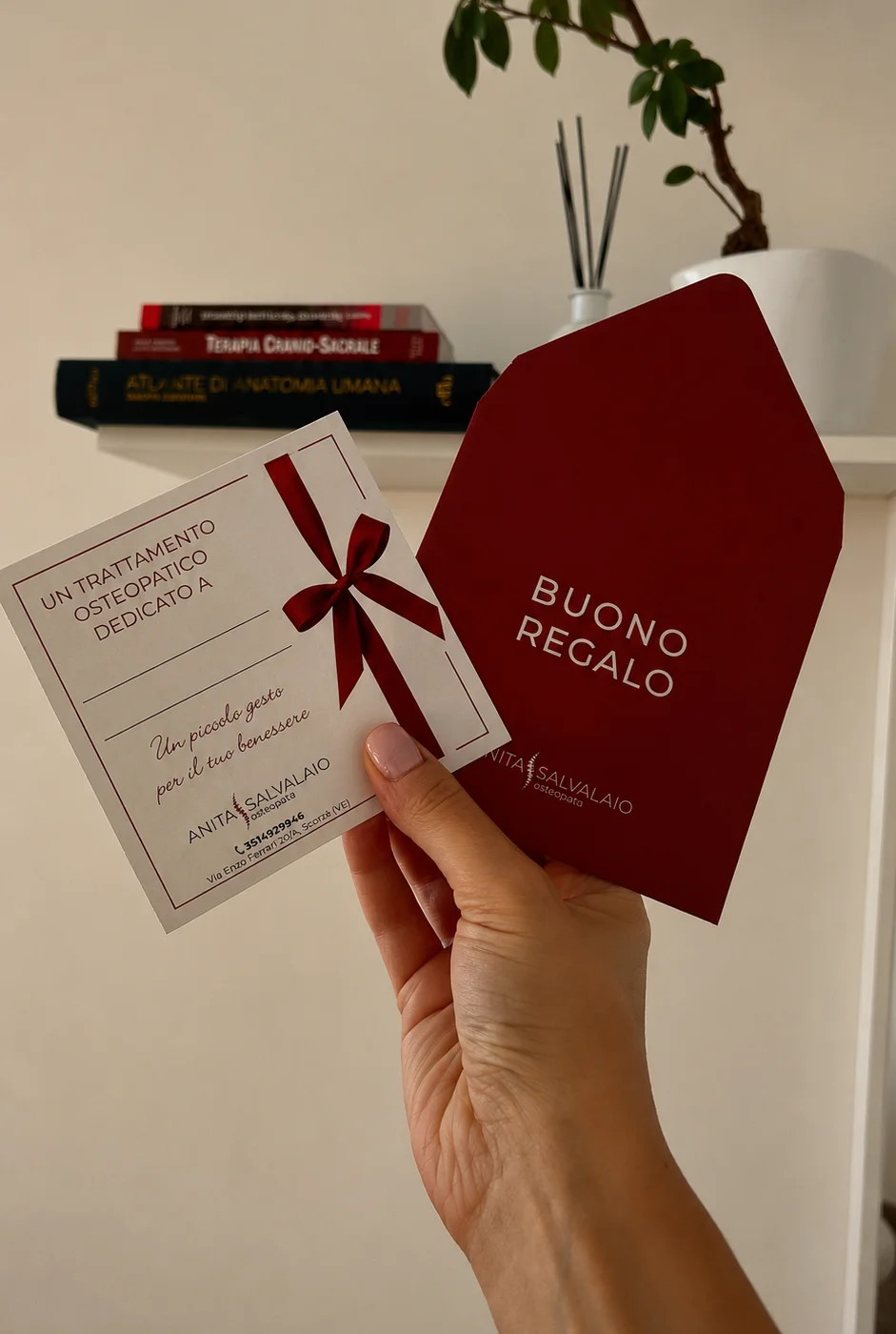 Buono Regalo Osteopatia Anita Salvalaio